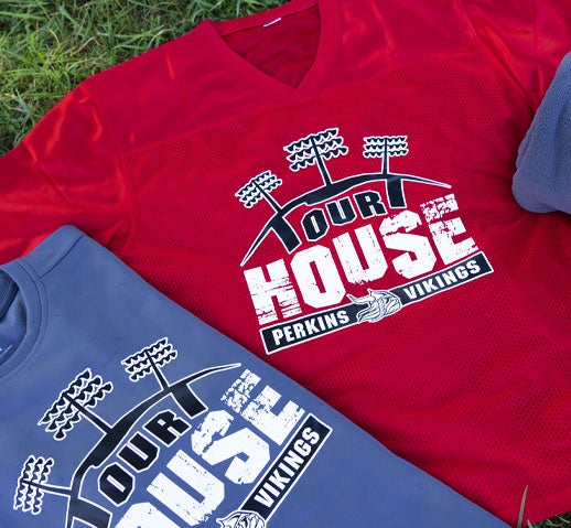 Elasti Prints screen printed heat transfer