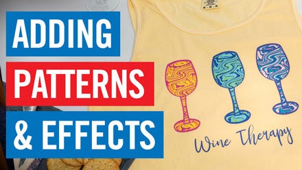 adding patterns to t-shirt designs webinar