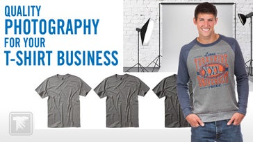 quality photography for your t-shirt business