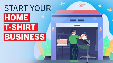 start your home t-shirt business