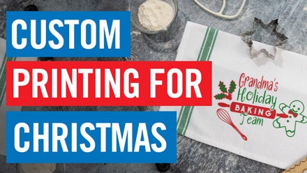 Custom printing for Christmas