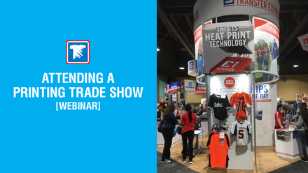 attending a trade show