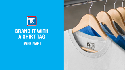 brand your t-shirts with shirt tags