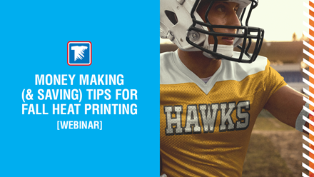 money making and saving tips for fall heat printing