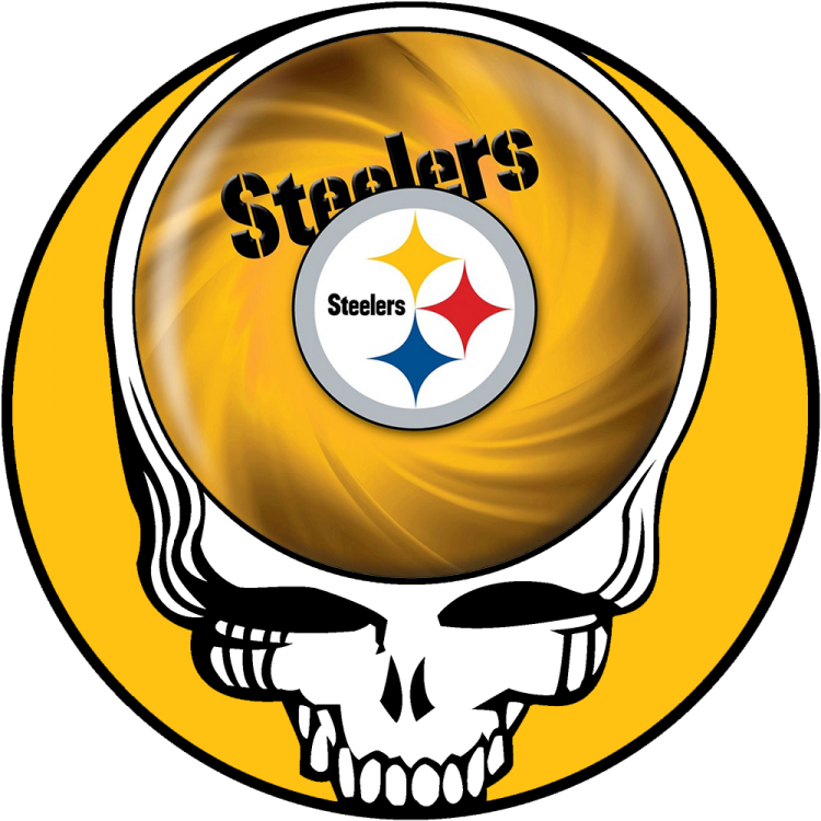 Pittsburgh Steelers skull logo iron on transfers|IRONON20190911229|NFL ...